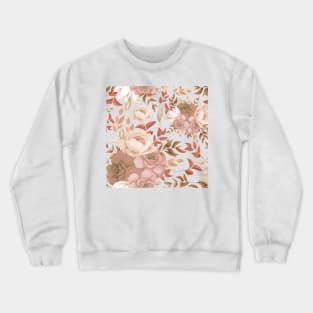 Rose Floral Art Crewneck Sweatshirt